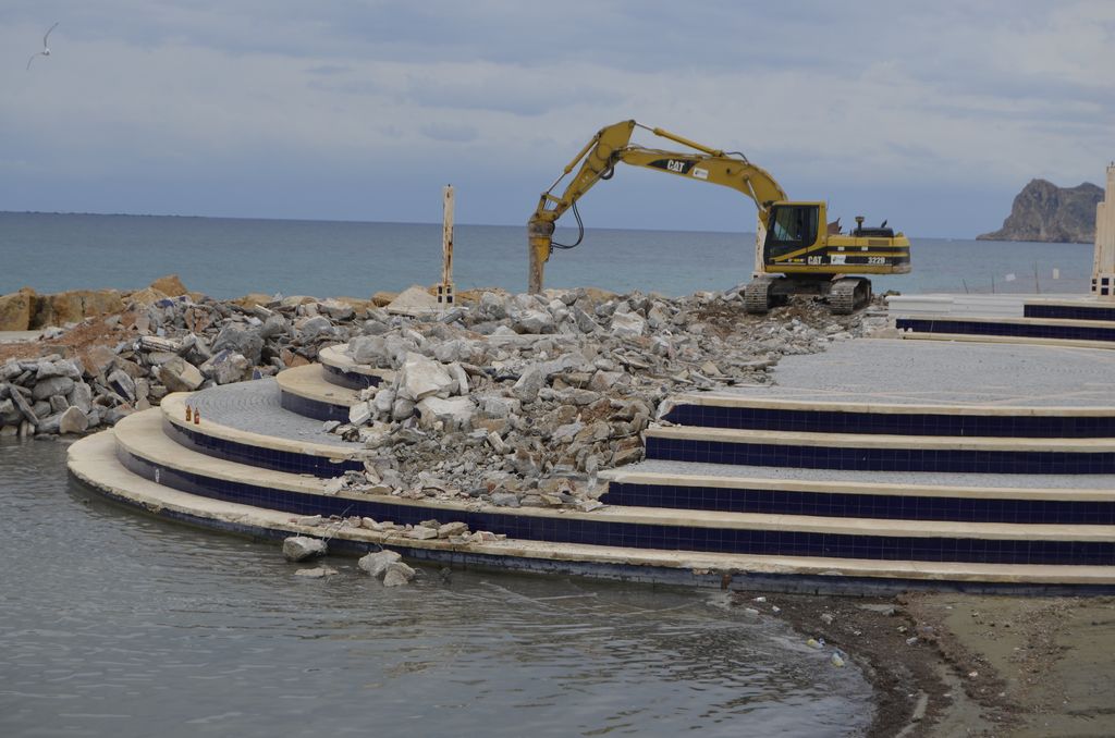 Durante las obras