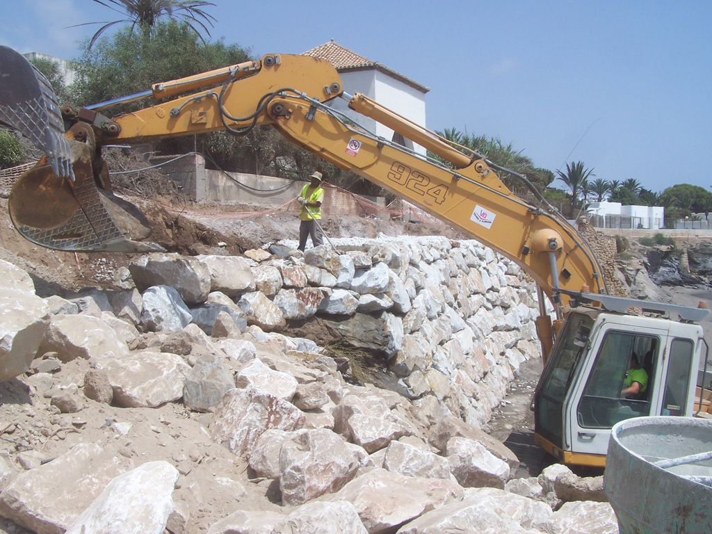 Mojacar (Durante las obras)