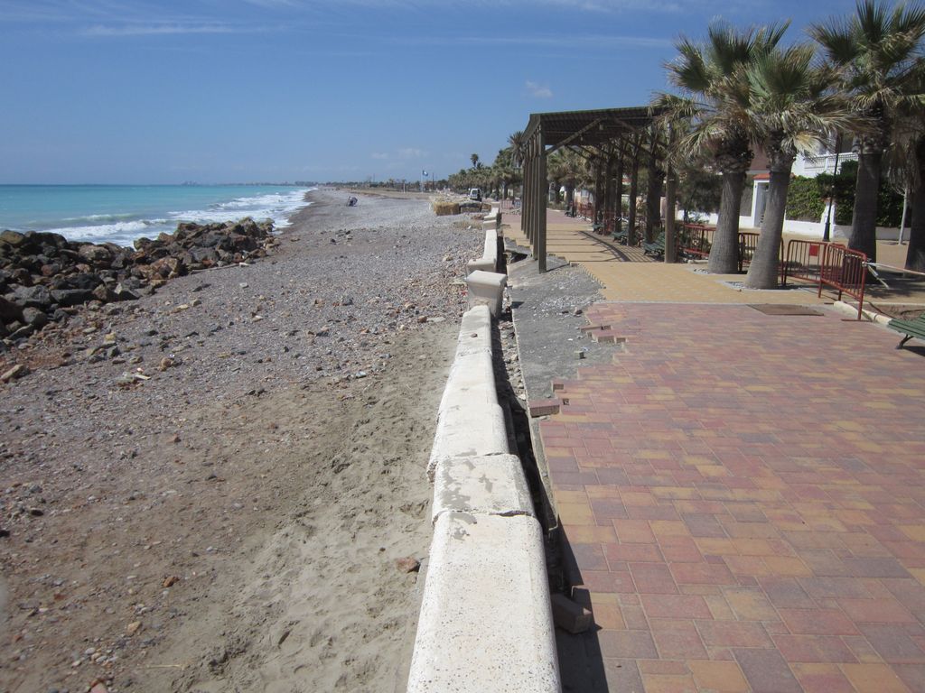 Mantenimiento y conservación de la costa de Castellón (Almenara) - Antes de las obras