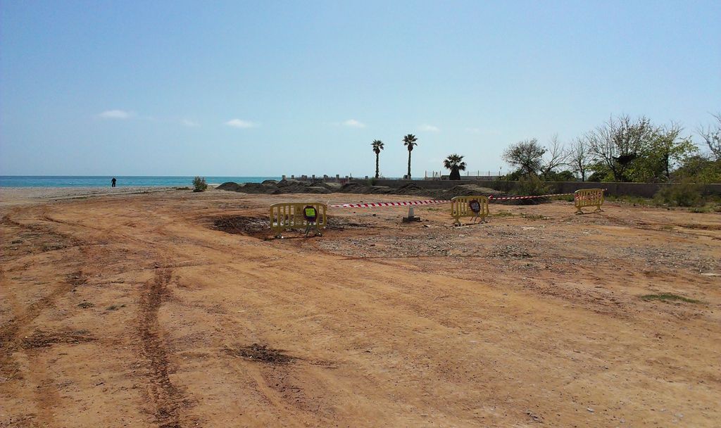 Mantenimiento y conservación de la costa de Castellón (Cabanes) - Antes de las obras