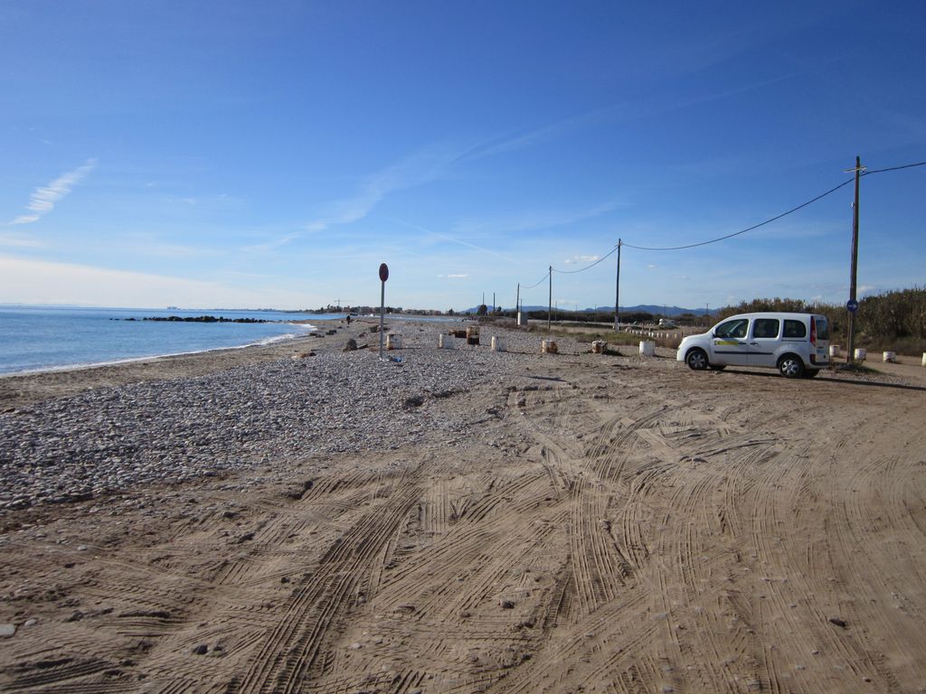 Conservación y mantenimiento de la costa de Castellón. Moncofar - Antes de las obras