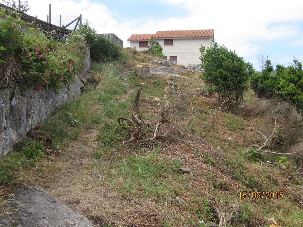 Senda de conexión entre Vilariño y Aldán (T.M. de Cangas). Antes de las obras