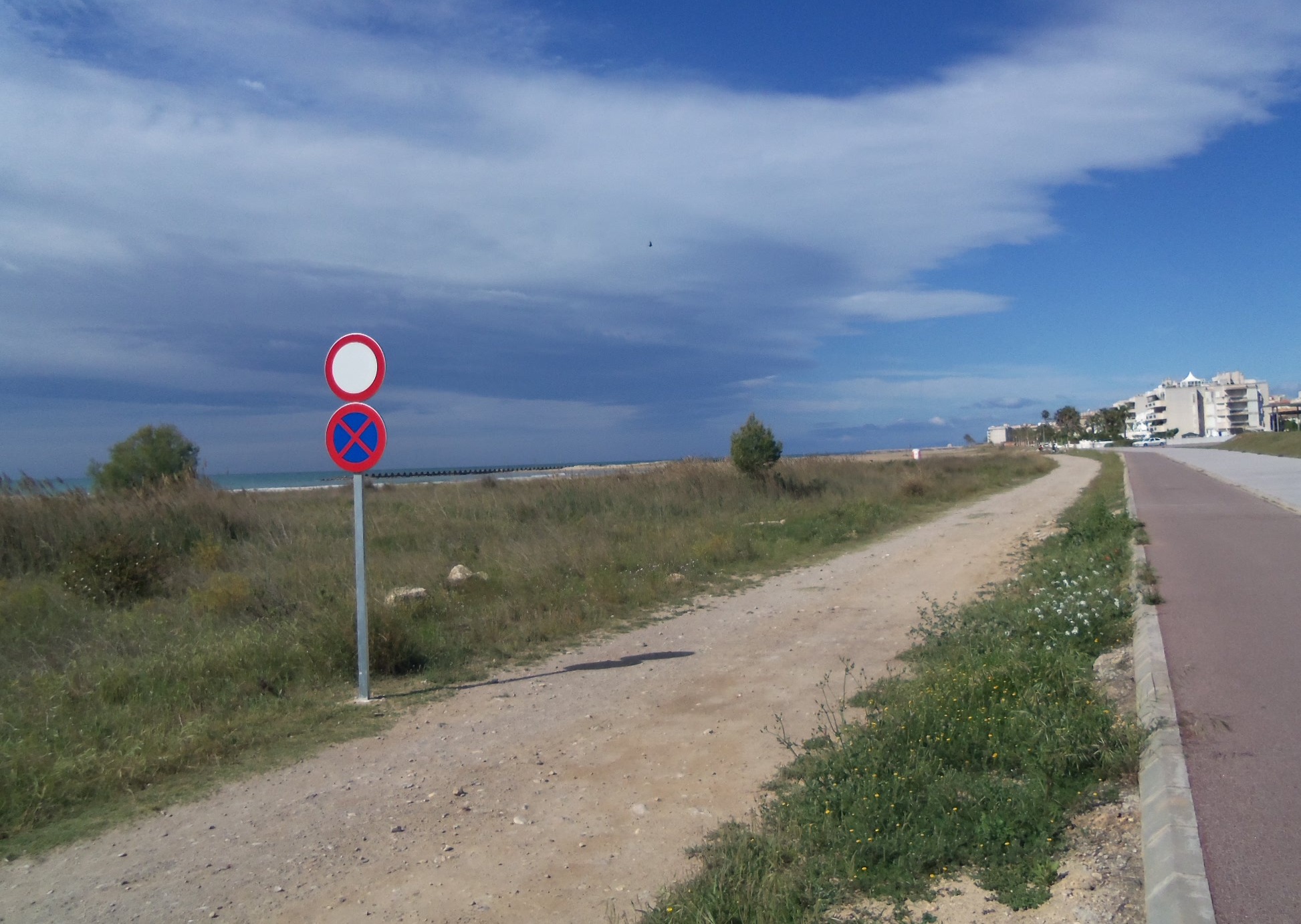 Protección, defensa y renaturalización del cordón dunar de las playas de Cubelles (antes de las obras)