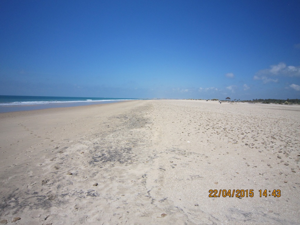 Playa de Camposoto. Antes