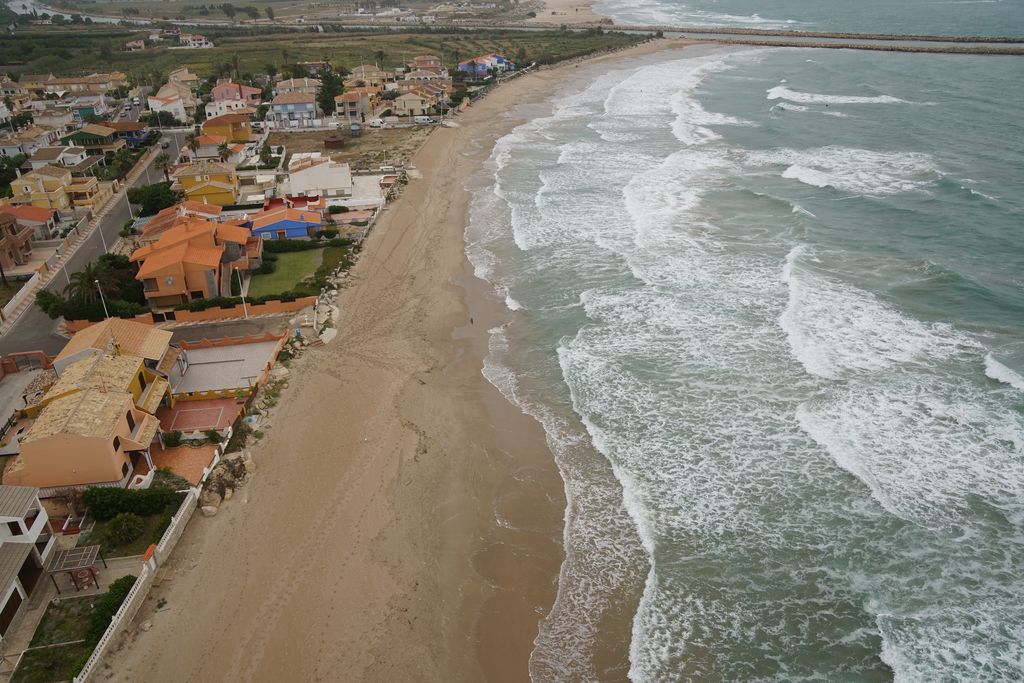 Playa del Marenyet. Después de las obras