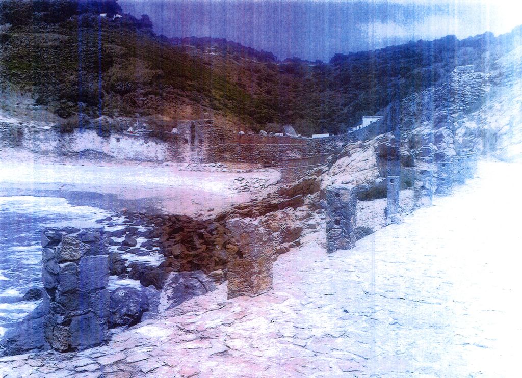 Playa de la Torrecilla o Desnarigado - Antes de las obras