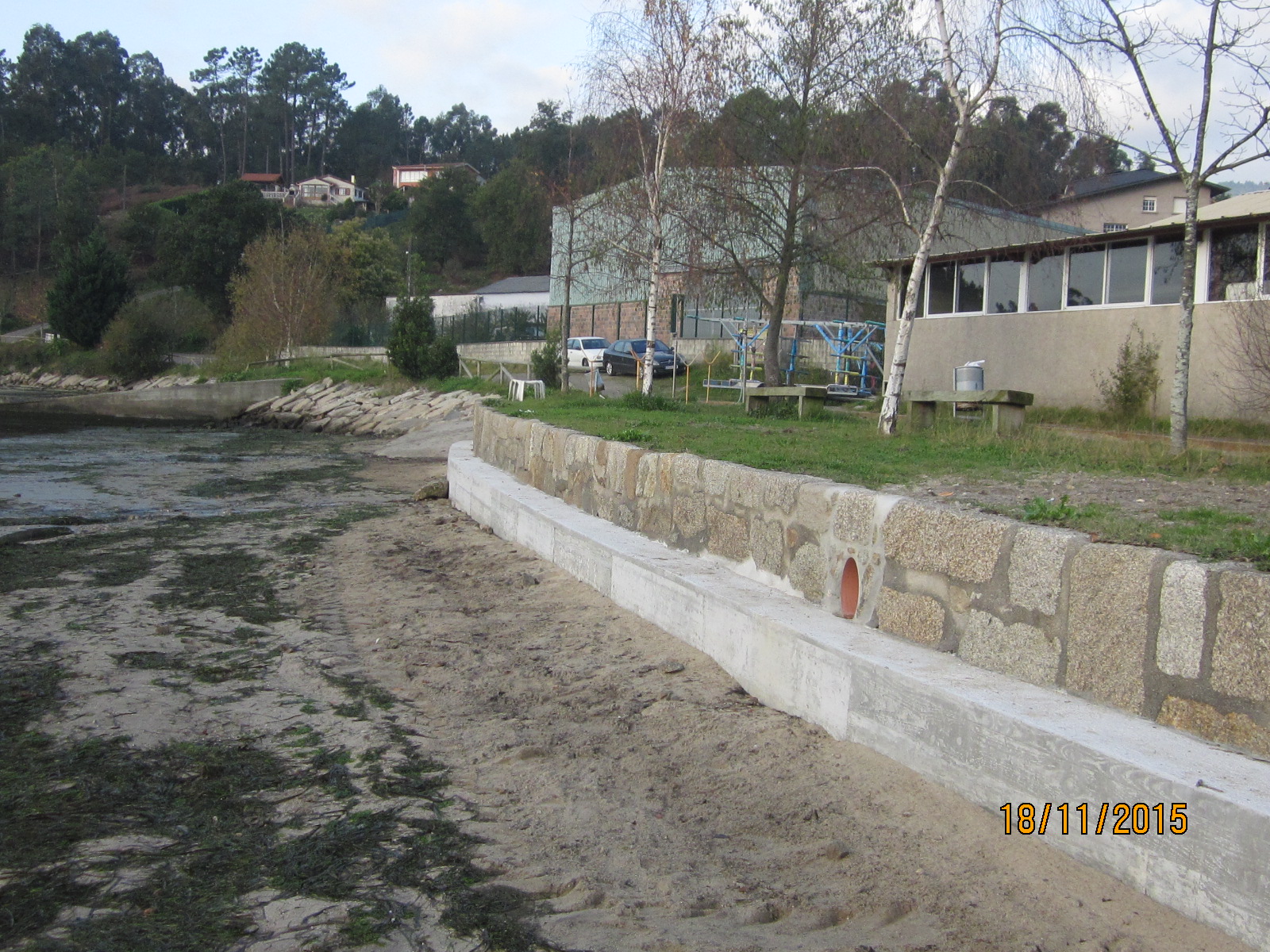 Prolongación de la senda peatonal de Paredes (T.M. de Vilaboa). Después de las obras