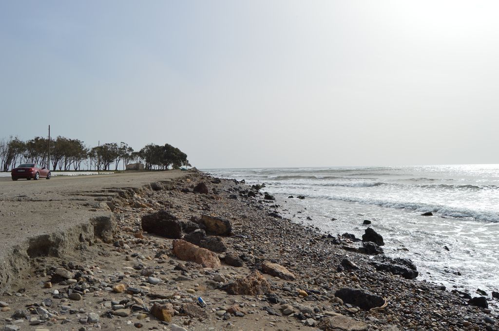 Playa de Quitapellejos (Antes de las obras)