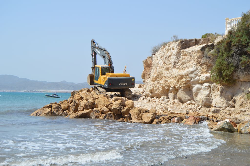 Durante las obras