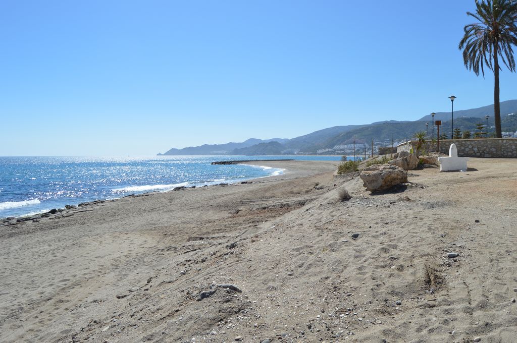 Playas de Mojácar  (Antes de las obras)