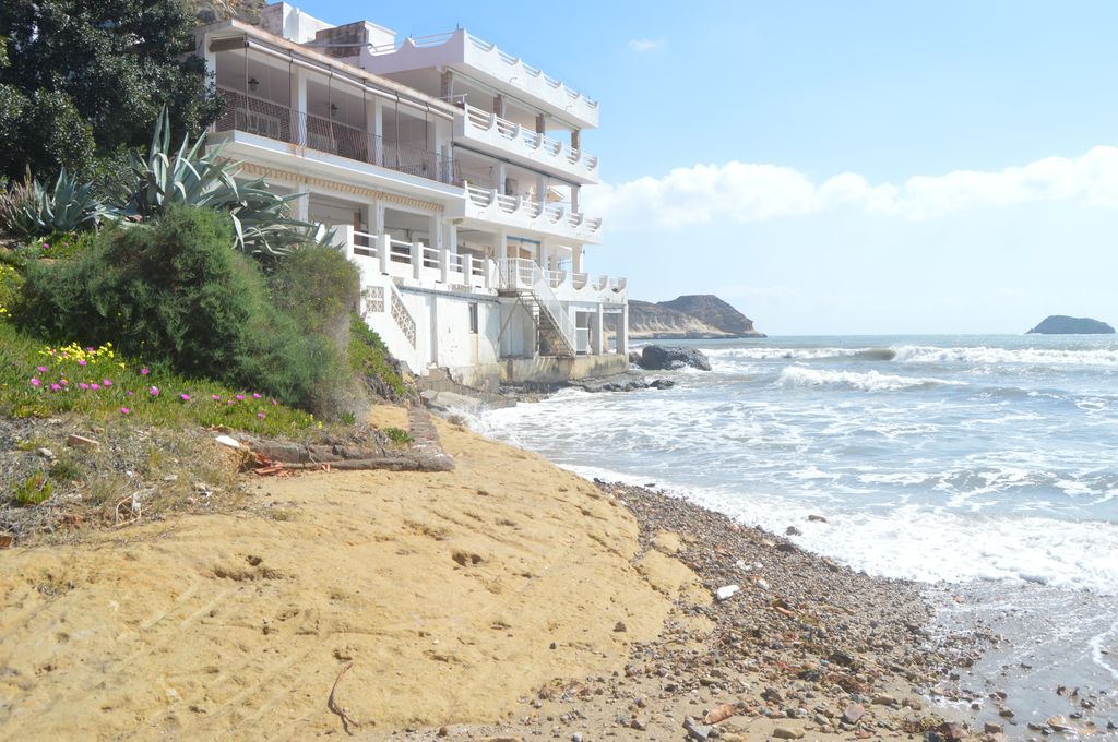 Playa San Juan de Los Terreros (Antes de las obras)