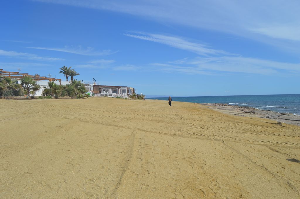 Playas de Mojácar  (Depués de las obras)