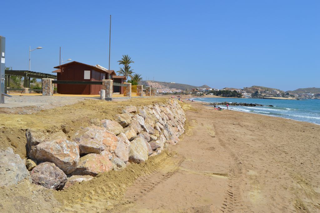 Playa de Mar Serena-San Juan de los Terreros (Después de las obras)