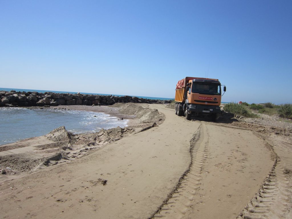Conservación y mantenimiento de la costa de Castellón. Burriana - Durante de las obras