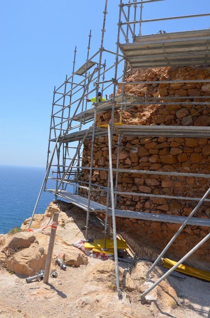 Durante las obras