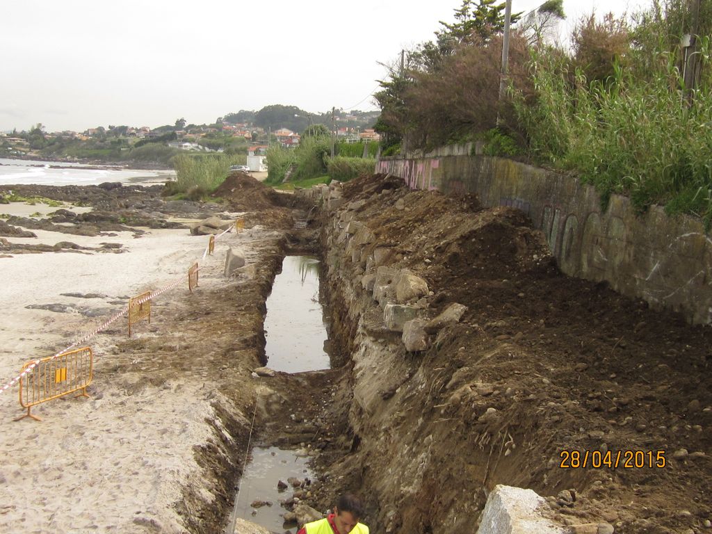 Durante las obras