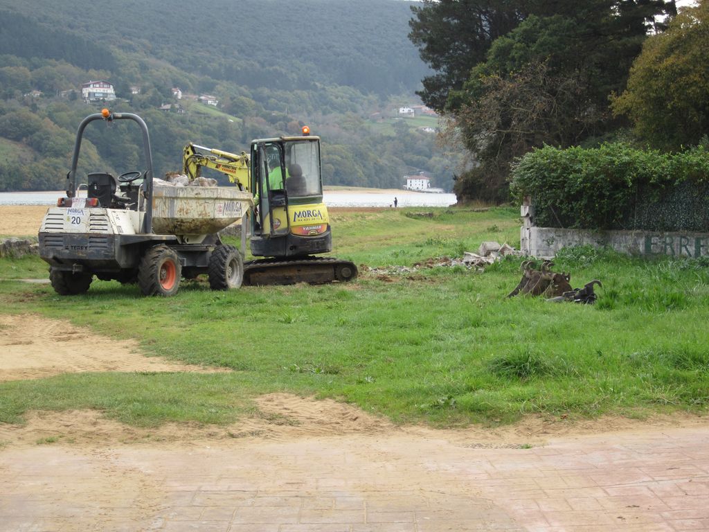 Durante las obras