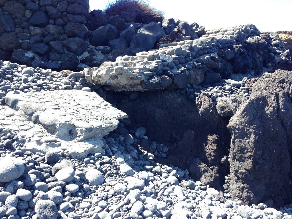 La Palma - El Charcón.  Antes de las obras