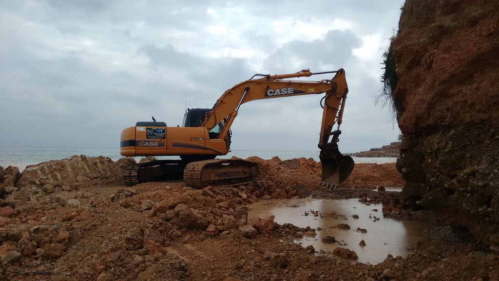 Durante las obras