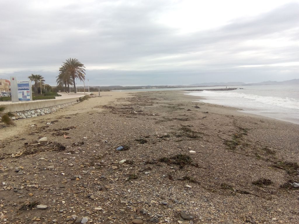 Playa de Costacabana (Antes de las obras)