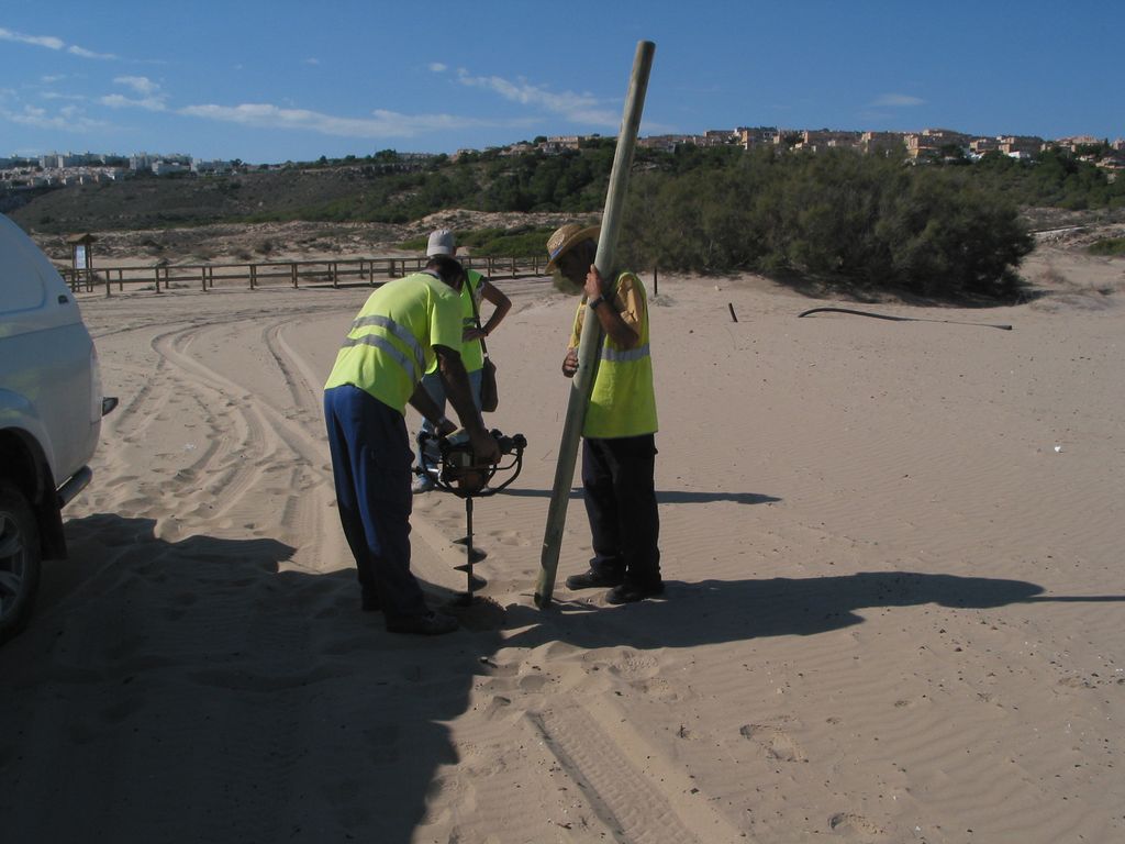 Durante las obras