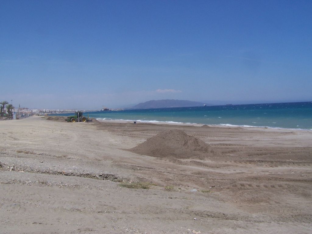 Mojacar (Durante las obras)