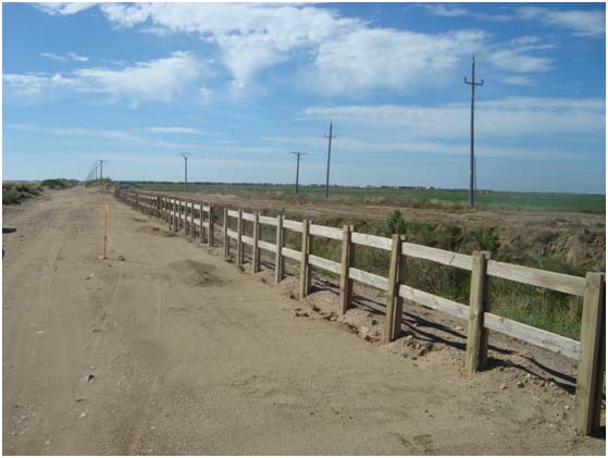 Reposición sistema dunar y pasarelas de acceso en la playa de La Marquesa (T.M. Deltebre. Después de las obras)