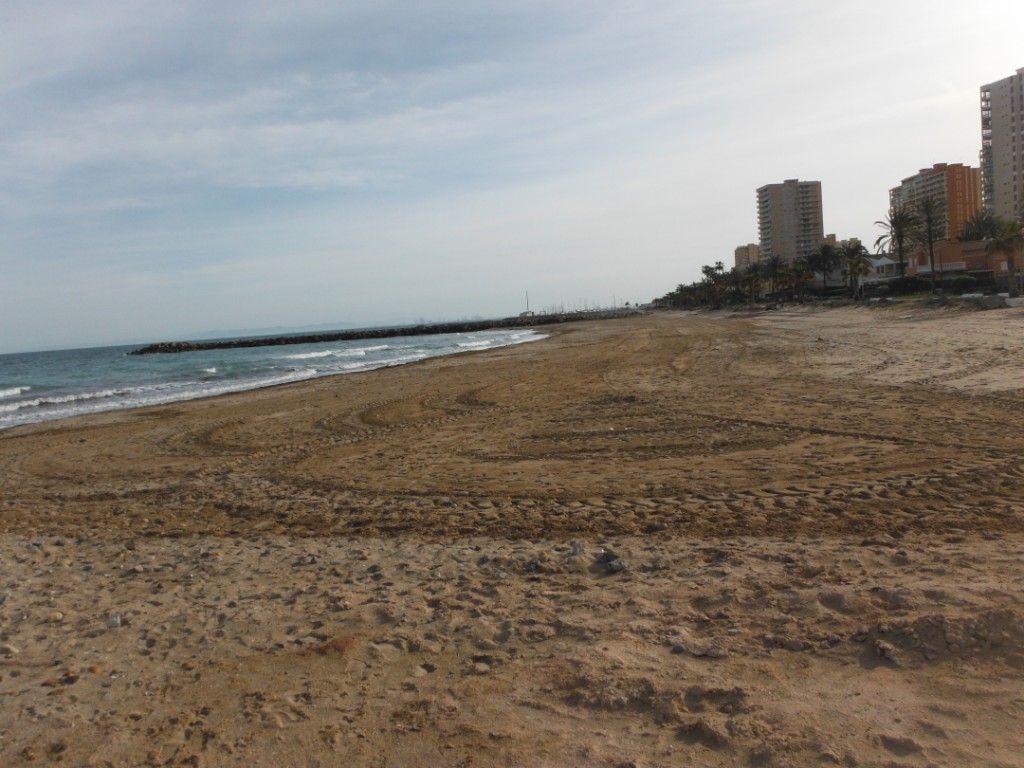 Playa de Els Plans. Después de las obras 