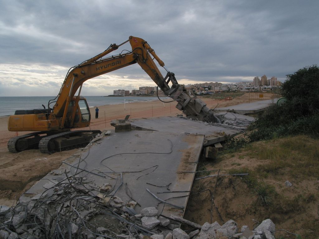 Durante las obras