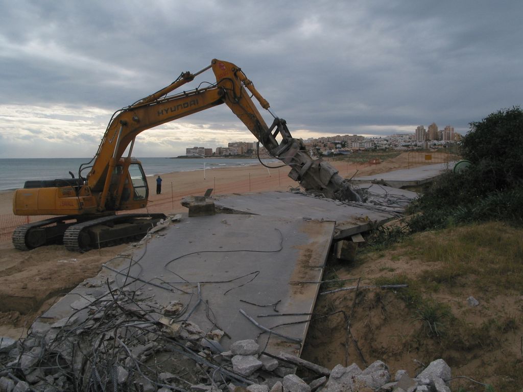 Durante las obras