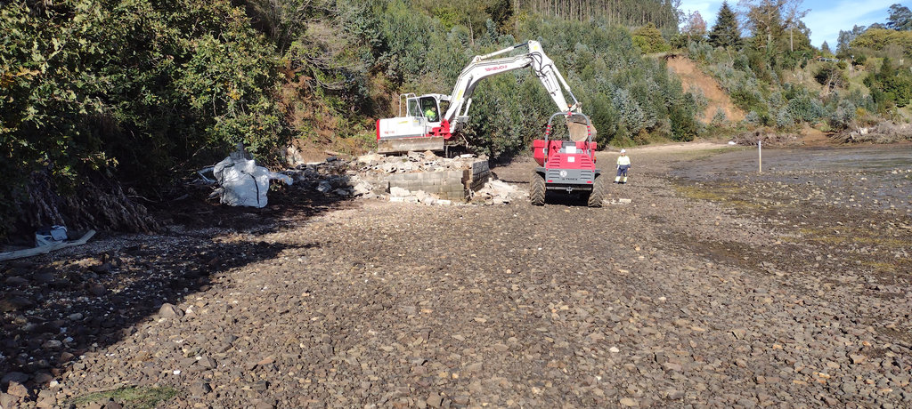 Durante las obras