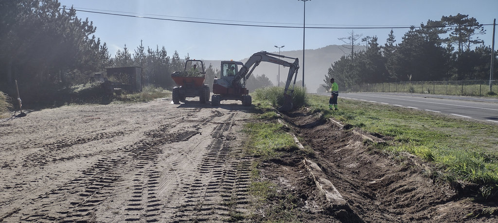 Durante las obras