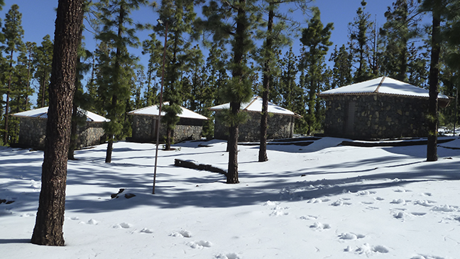 Cabañas en invierno