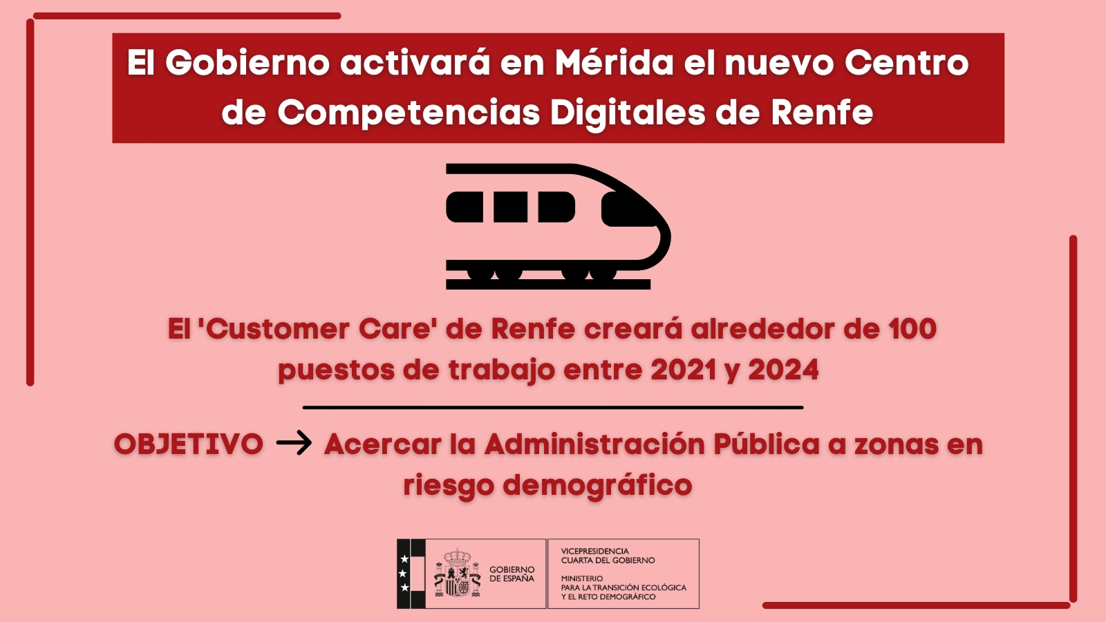 Centro de Renfe en Mérida
