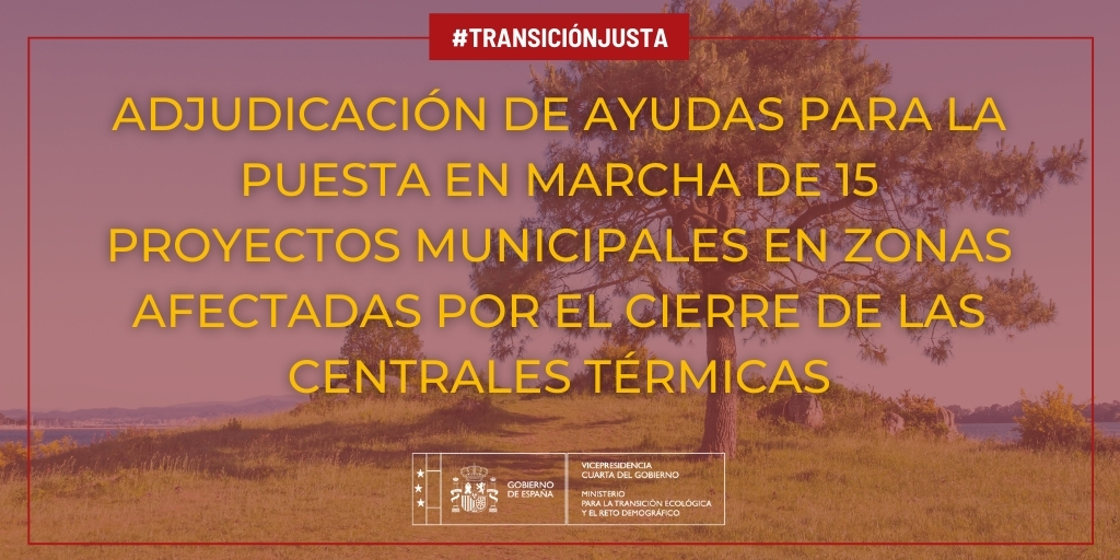 El MITECO adjudica ayudas para la puesta en marcha de 15 proyectos ...