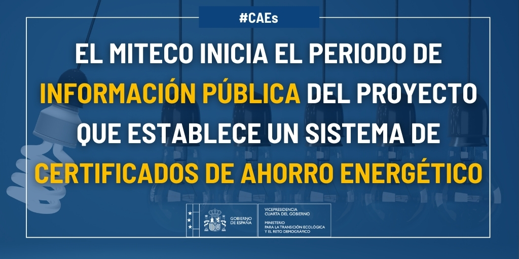 Información pública CAEs 
