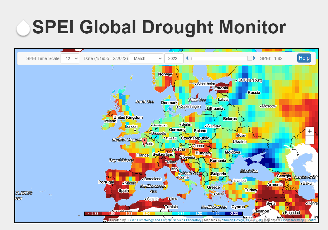 AEMET SPEI europa