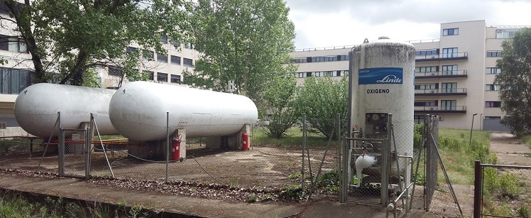 Hospital situado en zona inundable