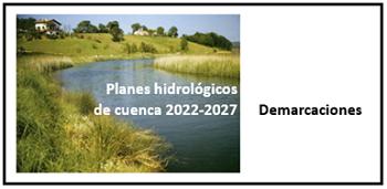 Demarcaciones hidrográficas PHC 2022-2027