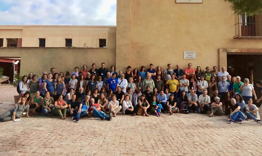 Grupo de participantes IV Encuentro de Equipamientos de Educación Ambiental