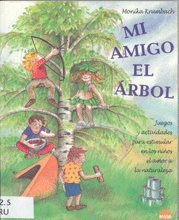 Dibujo de unos niños subidos a un árbol
