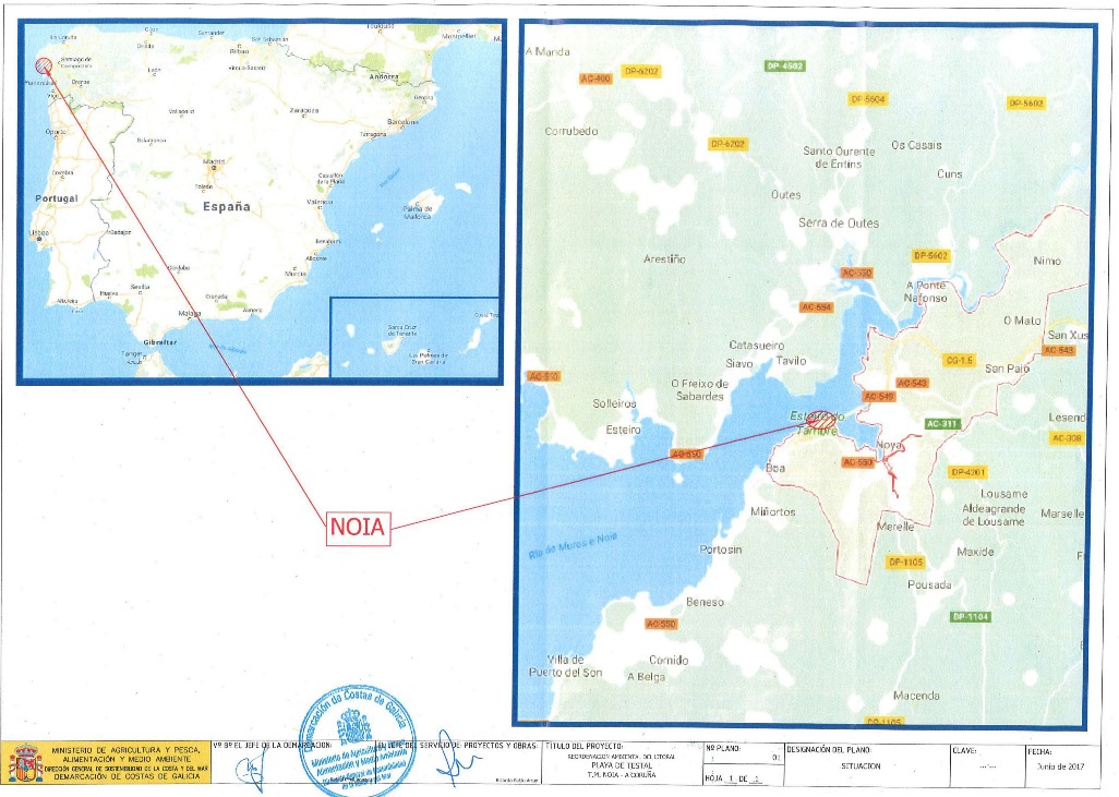 Plano de situación