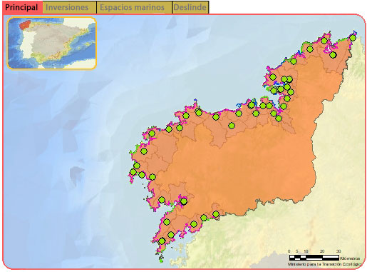 Pinche en las pestañas de la zona superior de la imagen para seleccionar una temática