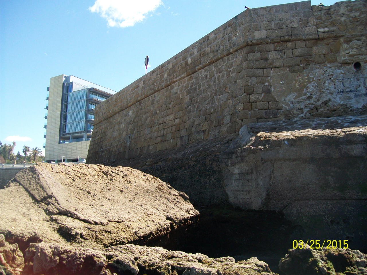 Plan Litoral 2015 Actuaciones en la muralla de Cádiz