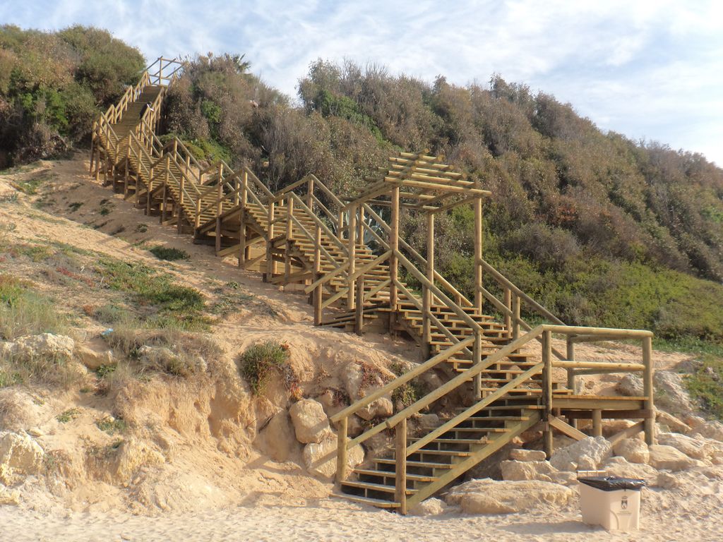 Acceso a la playa de Santa Catalina, zona El Ancla