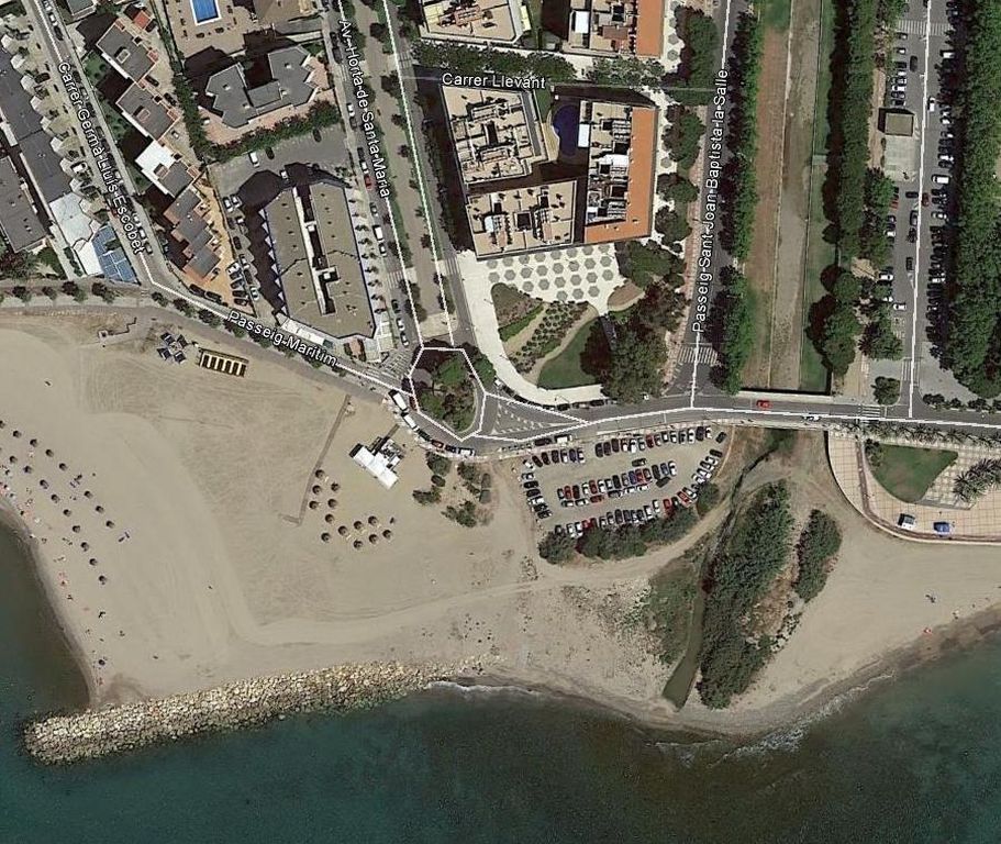 Proyecto complementario del paseo marítimo a poniente de Cambrils