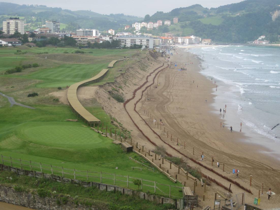 Pasarela Peatonal en la Duna de Zarautz