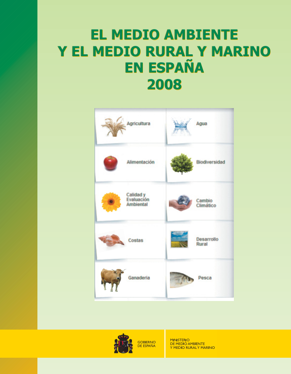 Portada Memoria MAGRAMA 2008
