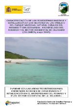 Proyecto de reparación de infraestructuras en el Parque Nacional Corales del Rosario y San Bernardo