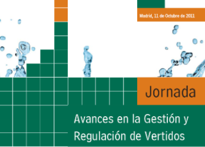 Jornada Avances en la Gestion y Regulacion de Vertidos